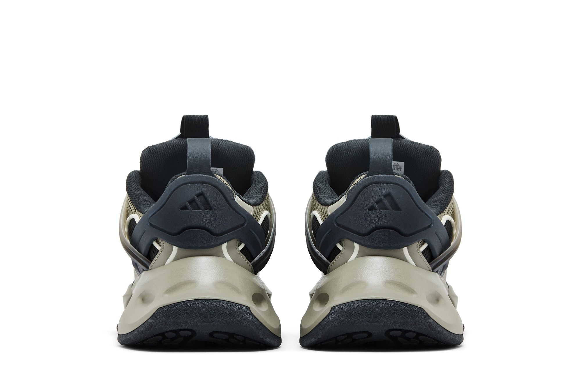 Кросівки Adidas XLG Runner Deluxe Egg Stone Silver Gray Carbon Black — фото 7
