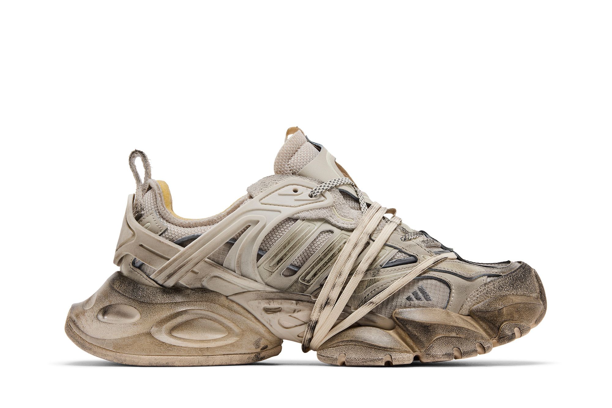 Кросівки Adidas XLG Runner Deluxe Dirty Beige Charcoal Wonder Beige — фото 1