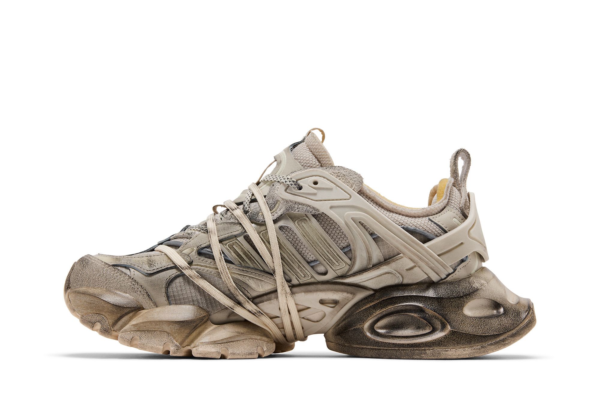 Кросівки Adidas XLG Runner Deluxe Dirty Beige Charcoal Wonder Beige — фото 4