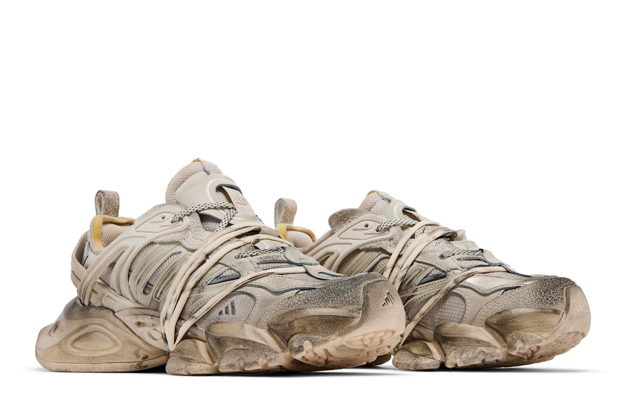Кросівки Adidas XLG Runner Deluxe Dirty Beige Charcoal Wonder Beige — фото 9