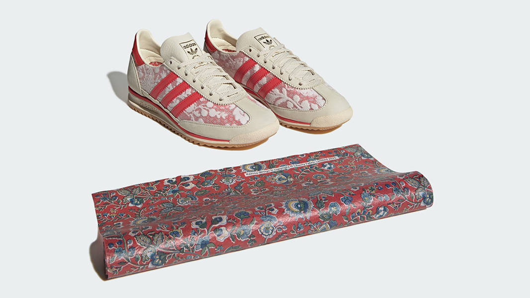 Кросівки жіночі Adidas Originals X Liberty London Sl 72 Og (JS1311) — фото 3