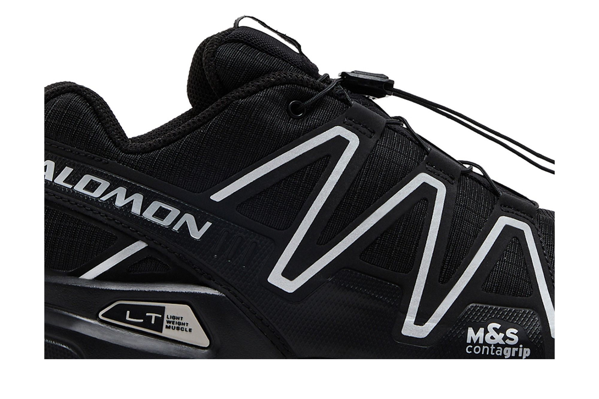 Кросівки чоловічі Salomon Speedcross 3 Black (L47588000) — фото 3