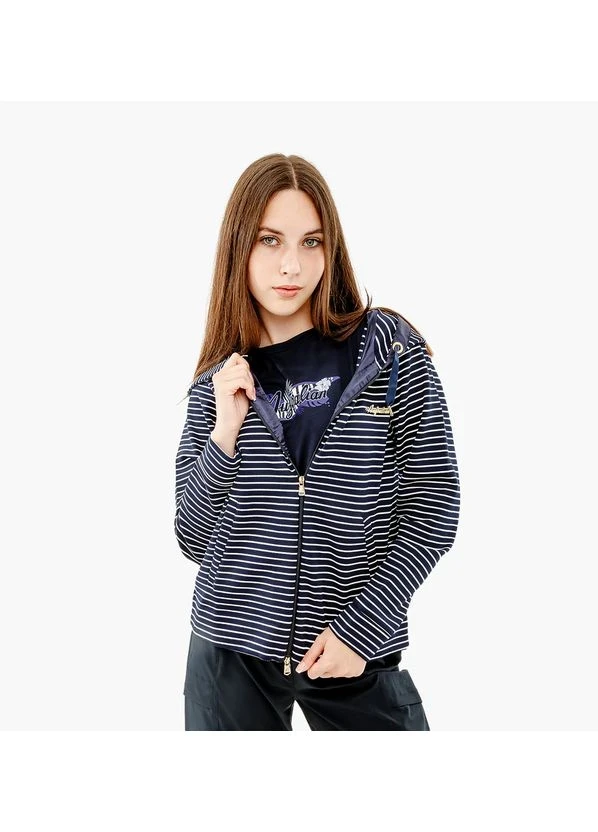 Кофта жіночі Australian Stripes Hoodie Polyviscosa (LSDGC0010-020) — фото 2