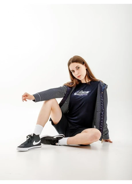 Кофта жіночі Australian Stripes Hoodie Polyviscosa (LSDGC0010-020) — фото 6