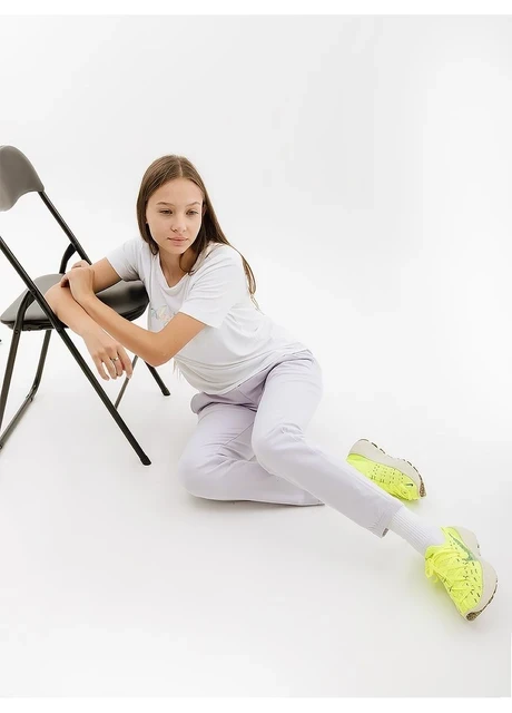 Брюки чоловічі Australian Essentials Elastic Fleece Pants White (LSDPA0003-465) — фото 5