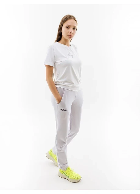 Брюки чоловічі Australian Essentials Elastic Fleece Pants White (LSDPA0003-465) — фото 6