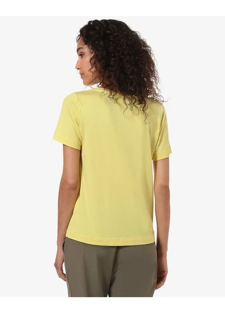 Футболка жіноча Australian Logo Flowers Tee Jersey V Yellow (LSDTS0027-074) — фото 3