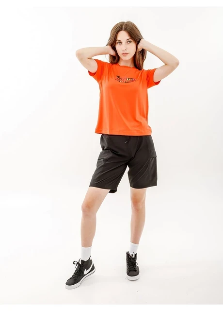 Футболка жіноча Australian Logo Flowers Tee Jersey (LSDTS0027-119) — фото 5
