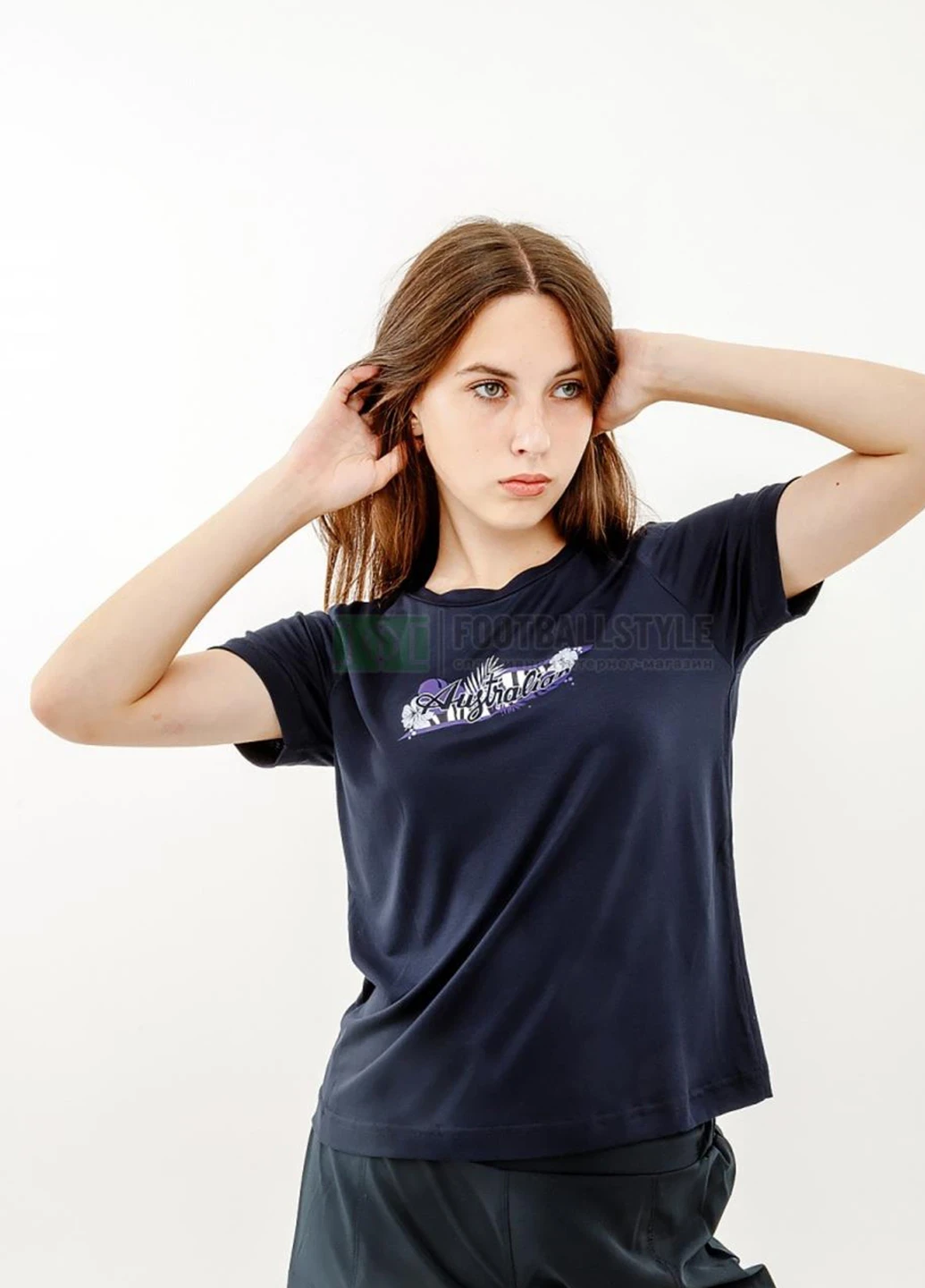 Футболка жіноча Australian Logo Flowers Tee Jersey (LSDTS0027-200) — фото 2