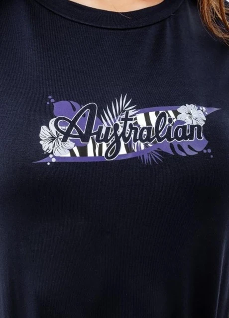 Футболка жіноча Australian Logo Flowers Tee Jersey (LSDTS0027-200) — фото 3