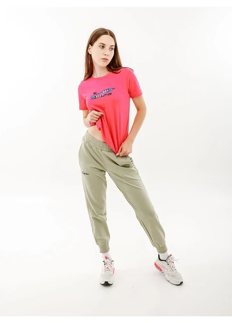 Футболка жіноча Australian Logo Flowers Tee Jersey (LSDTS0027-227) — фото 5