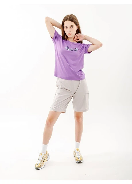 Футболка жіноча Australian Logo Flowers Tee Jersey (LSDTS0027-768) — фото 5
