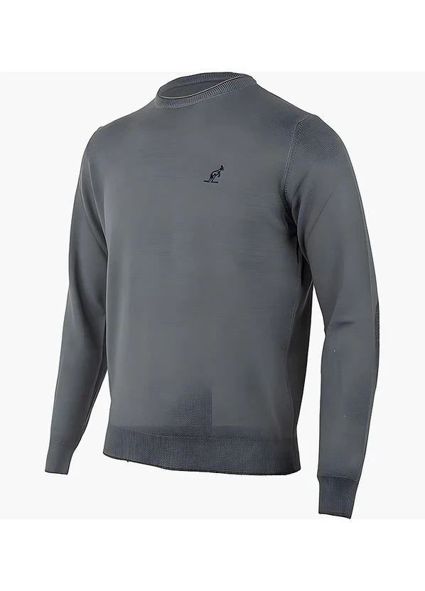 Кофта чоловіча Australian Sweater Merinos Crewneck Grey (LSUMA0010-022) — фото 2