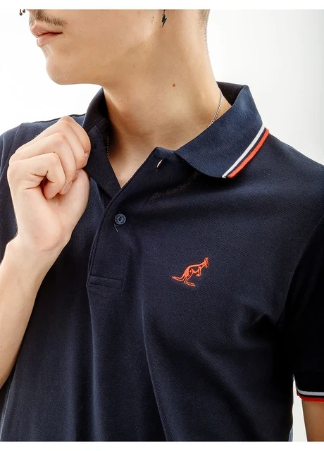 Футболка чоловіча Australian 2-Stripe Pique' Polo (LSUPO0004-200C) — фото 4