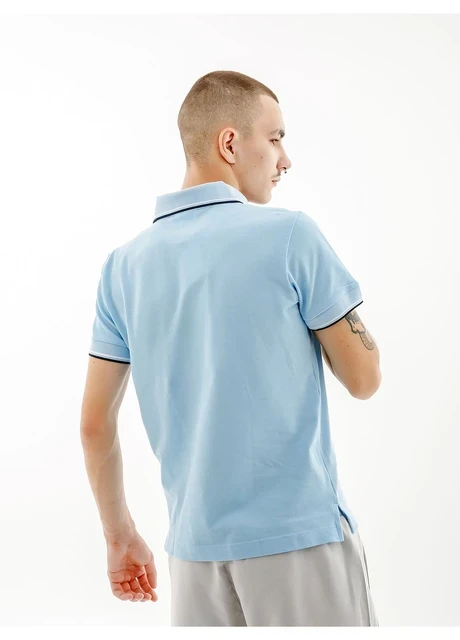 Футболка чоловіча Australian 2-Stripe Pique' Polo S-Fit (LSUPO0004-440) — фото 3