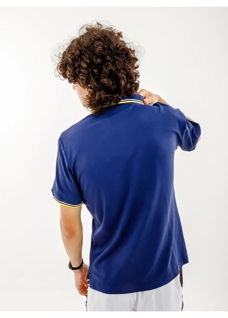 Футболка чоловіча Australian Two-Stripes Polo Tech Pique R-Fit Blue (LSUPO0006-842A) — фото 3