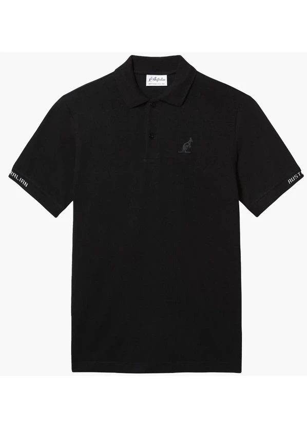 Футболка чоловіча Australian Logos Polo Pique (LSUPO0063-003) — фото 2