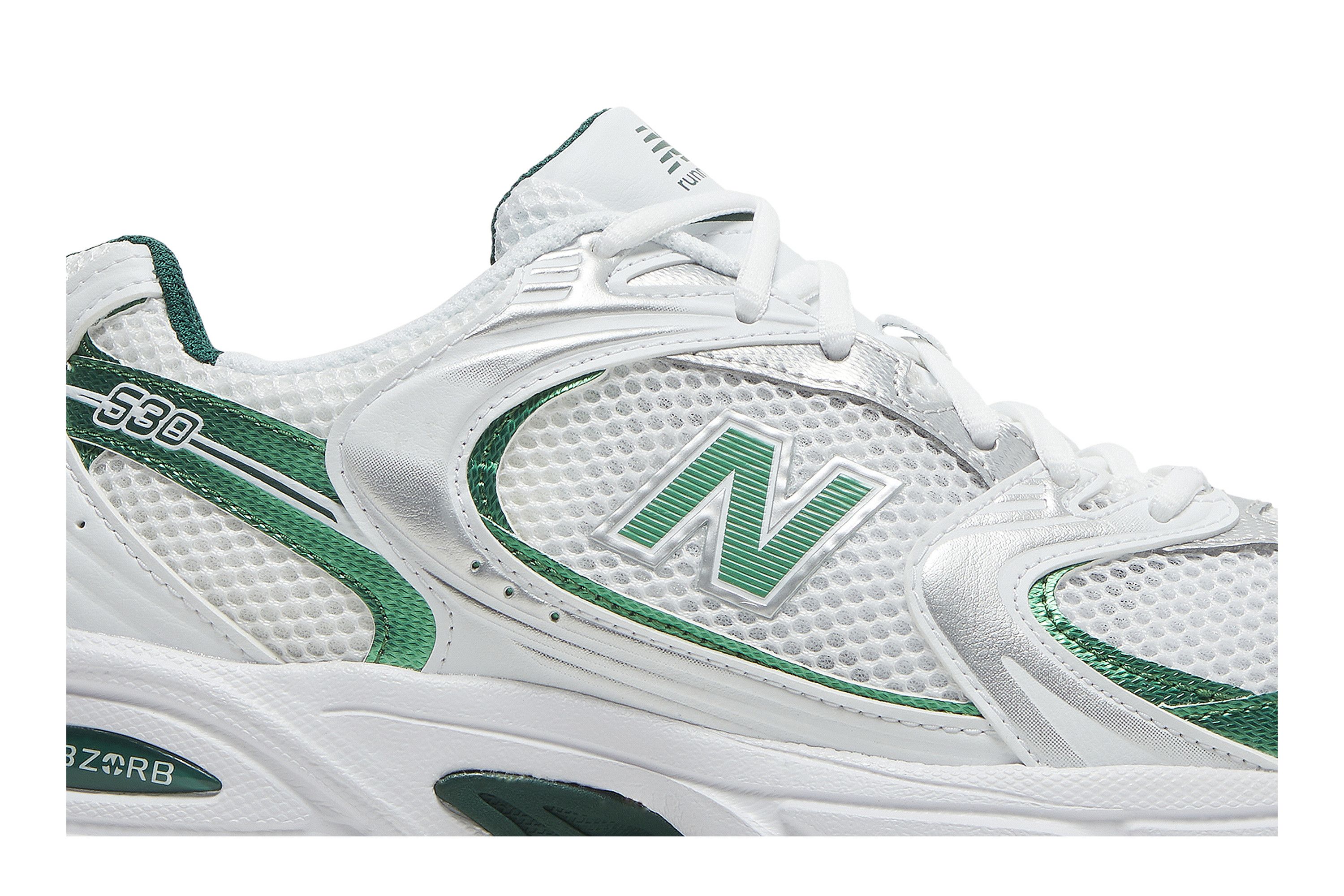 Кросівки чоловічі New Balance 530 White Nightwatch Green (MR530ENG) — фото 4