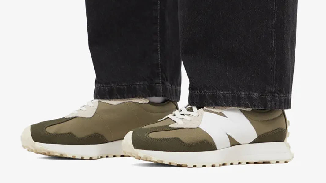 Кросівки чоловічі New Balance 327 "Military Green" (MS327DC) — фото 4