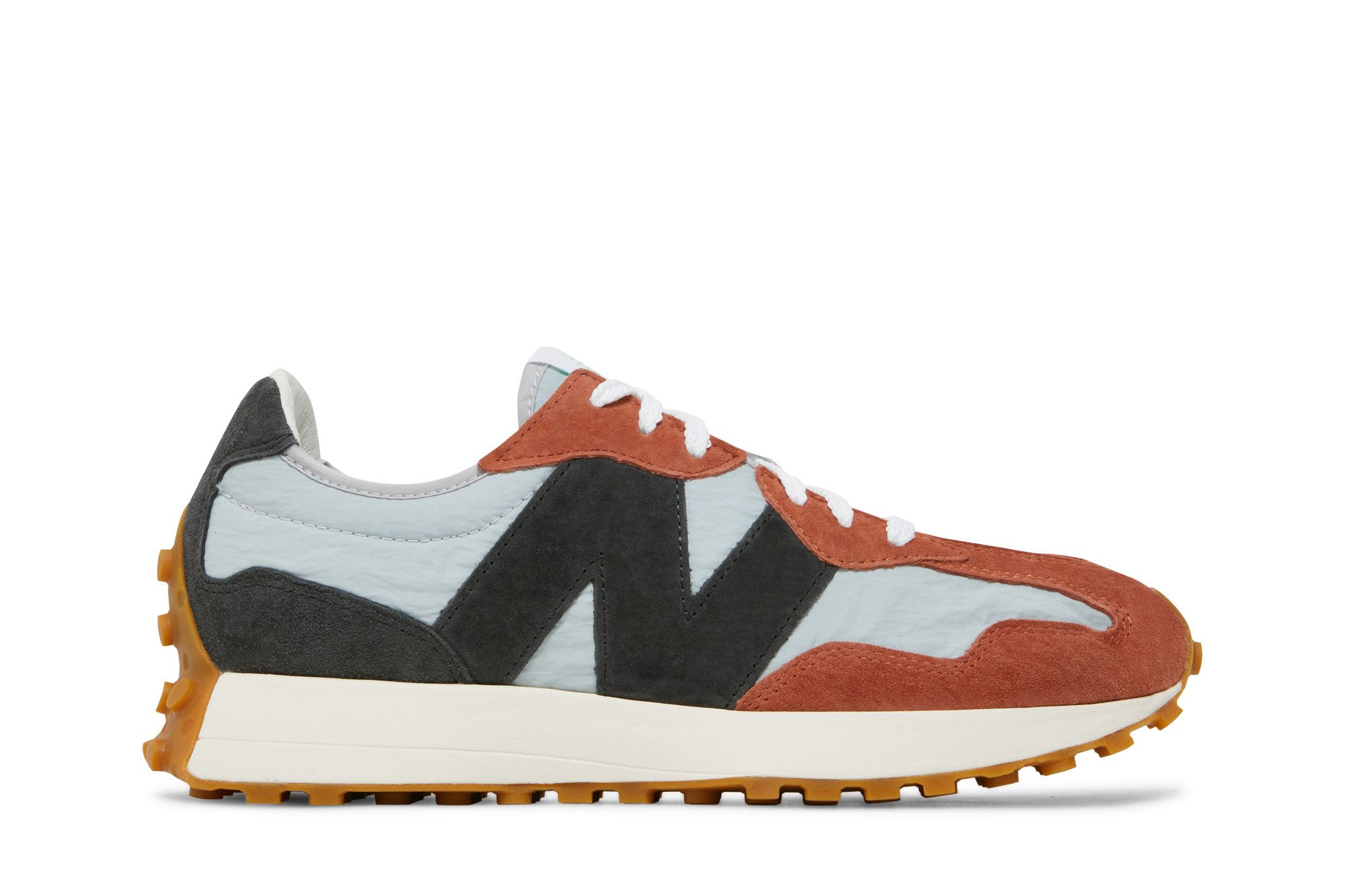 Кросівки унісекс New Balance 327 Light Blue/Orange (MS327JC1) — фото 1