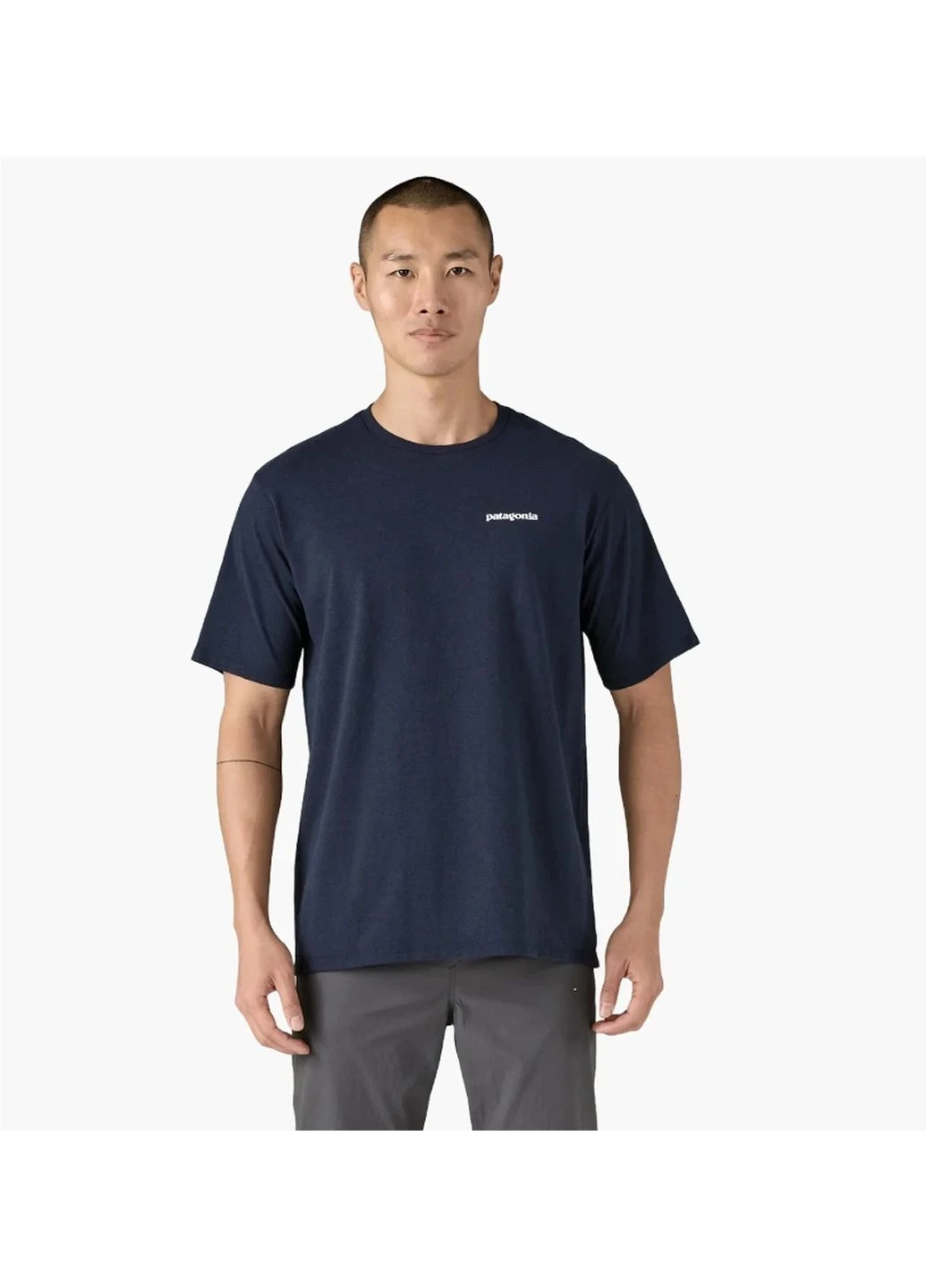 Футболка чоловіча Patagonia P-6 Logo Responsibili -Tee Blue (NENA38504) — фото 1