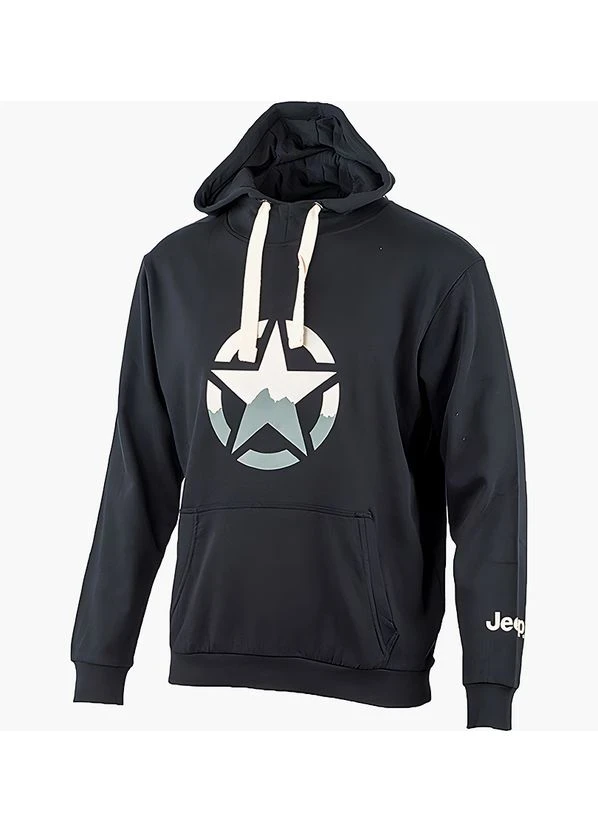 Кофта чоловіча Jeep Hooded Sweatshirt Star (O102568-B000) — фото 2