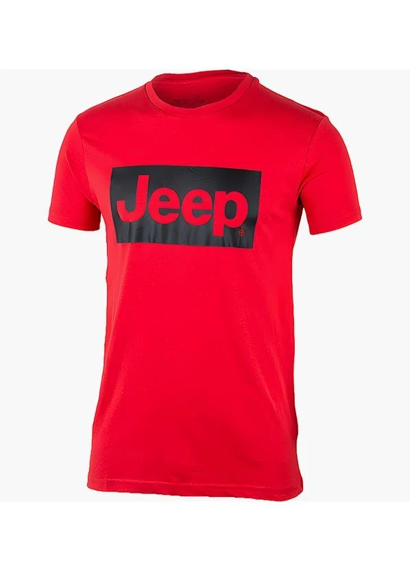 Футболка чоловіча Jeep T-Shirt Contours Red (O102581-R699) — фото 2