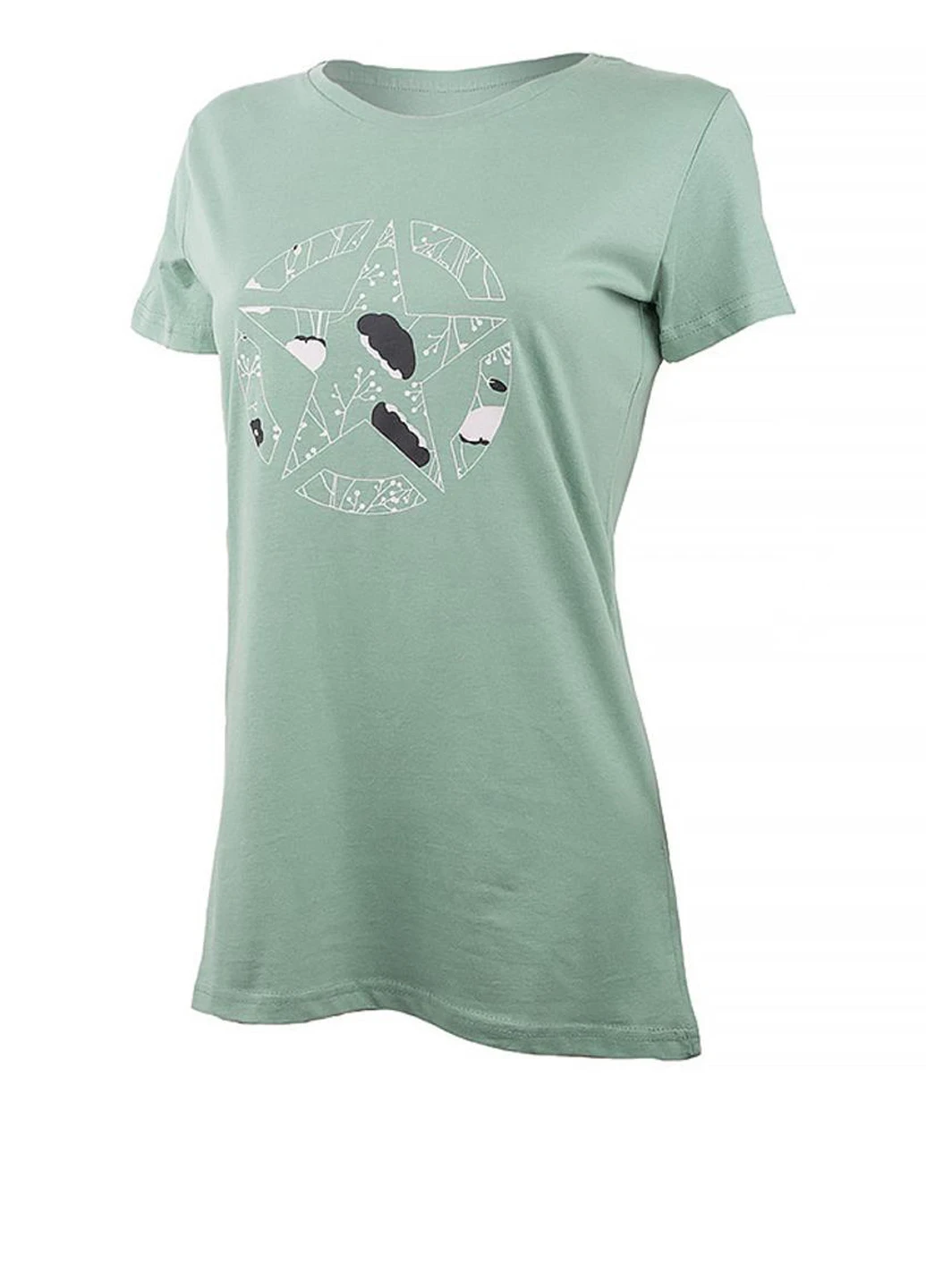 Футболка жіноча Jeep T-Shirt Star Botanical Print J22w (O102614-E854) — фото 2