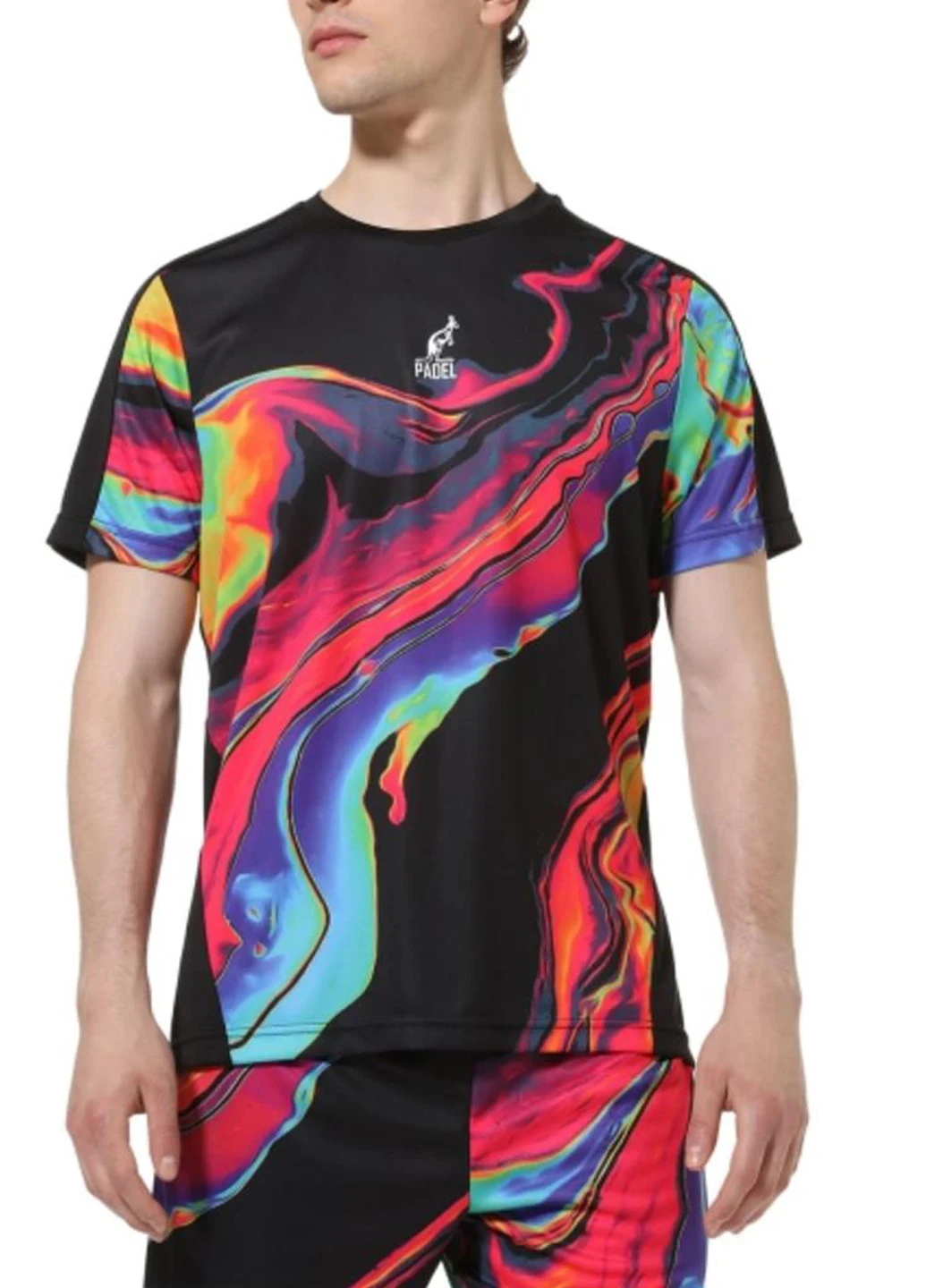 Футболка чоловіча Australian Ace Holi Graphic Men's Padel T-Shirt (PAUTS0008-003) — фото 2