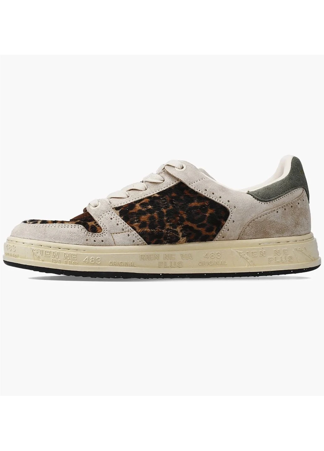 Кросівки жіночі Premiata Quinn Var.7647 Beige/Brown (QUINND-7647) — фото 1