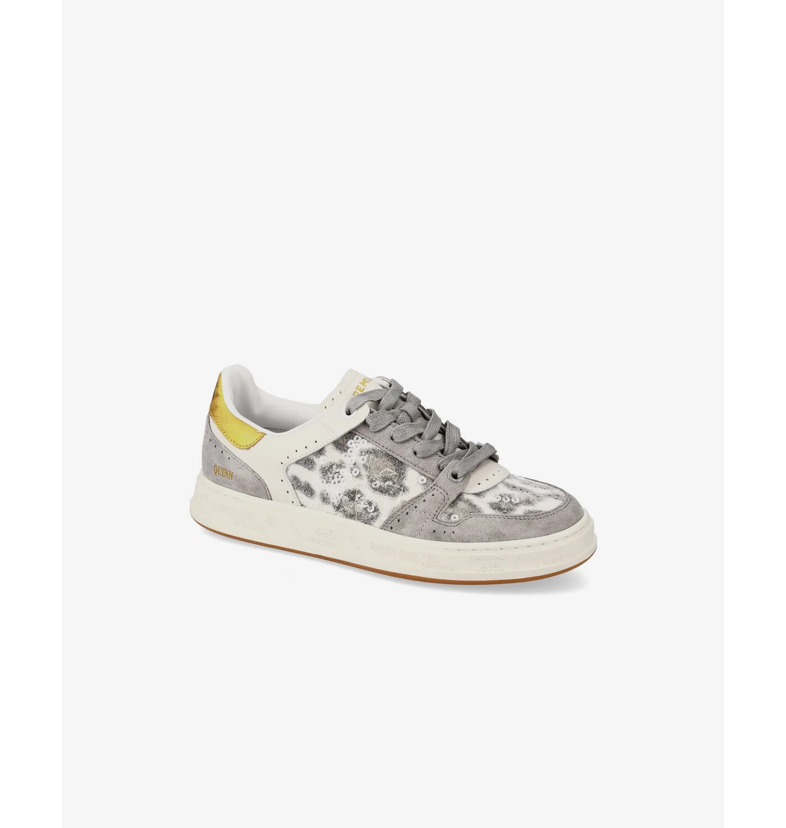 Кросівки жіночі Premiata Quinn Var.7657 Grey/Beige (QUINND-7657) — фото 4