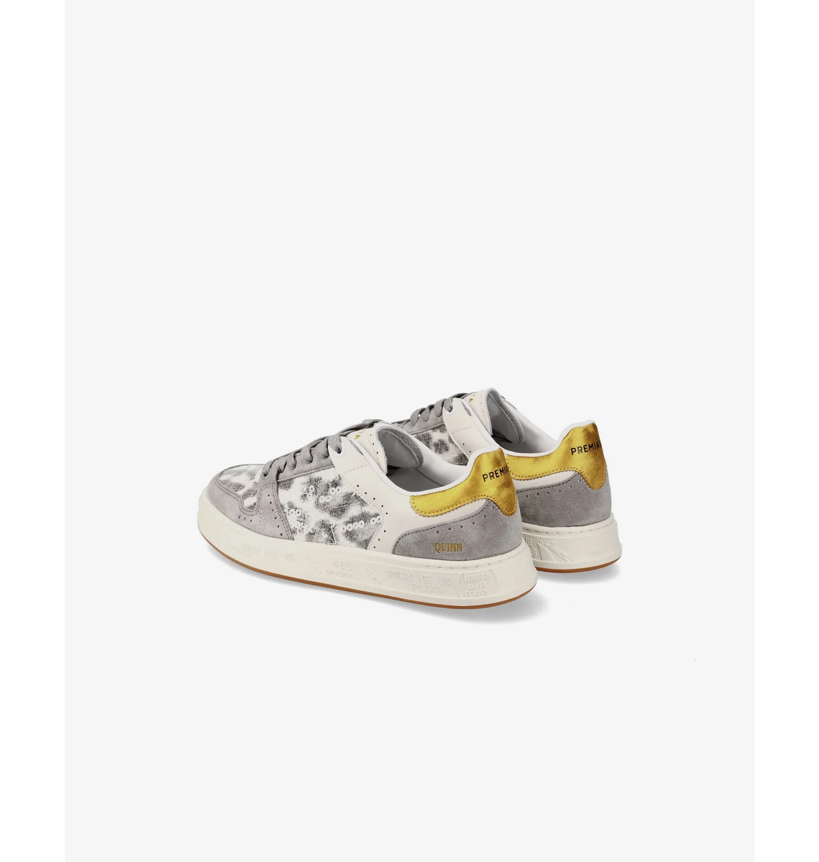 Кросівки жіночі Premiata Quinn Var.7657 Grey/Beige (QUINND-7657) — фото 6