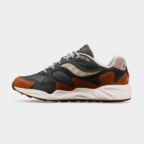 Кросівки чоловічі Saucony Grid Shadow 2 "Grey/Brown" — фото 5
