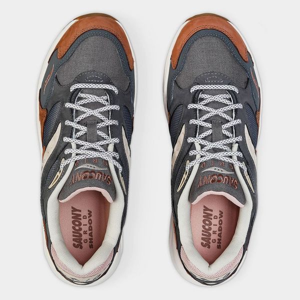 Кросівки чоловічі Saucony Grid Shadow 2 "Grey/Brown" — фото 6