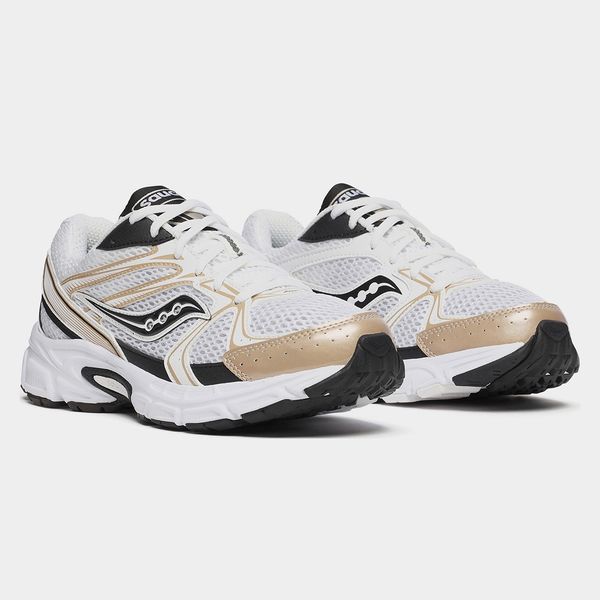 Кросівки чоловічі Saucony Grid Ride Millennium 'White Gold Black' — фото 4