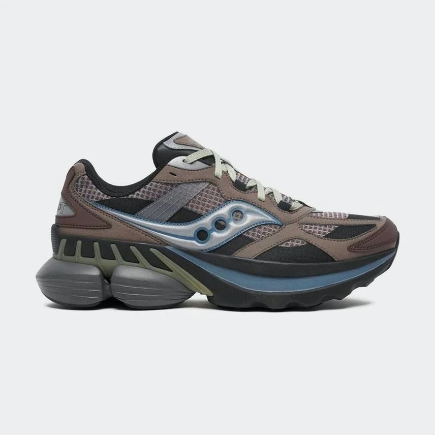 Кросівки чоловічі Saucony Grid NXT 'Brown Silver' — фото 1