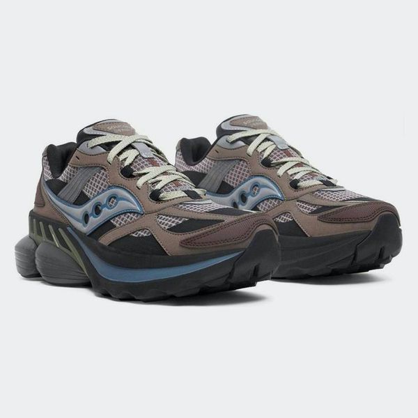 Кросівки чоловічі Saucony Grid NXT 'Brown Silver' — фото 4