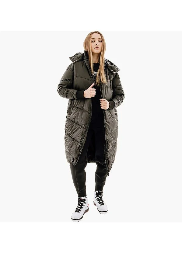 Куртка жіноча Ellesse Long Puffer Jacket (SGT19177-011) — фото 1