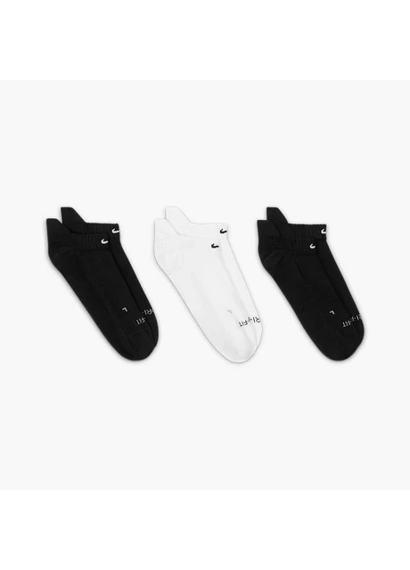 Шкарпетки Nike Dri-Fit No-Show 3 Pk Socks (SX4492-901) — фото 4
