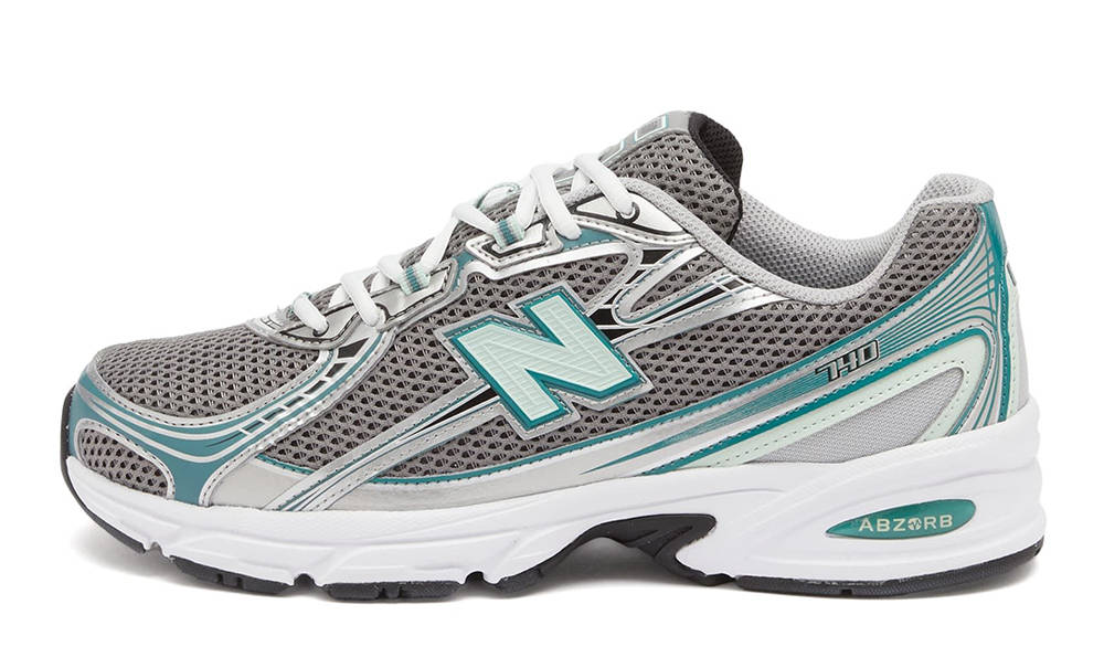 Кросівки New Balance 740v2 'Silver Metallic New Spruce' — фото 1