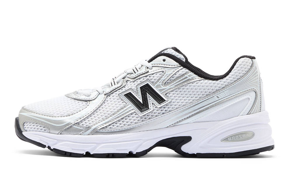 New Balance 740v2 'White Silver Metallic Black' — фото 1