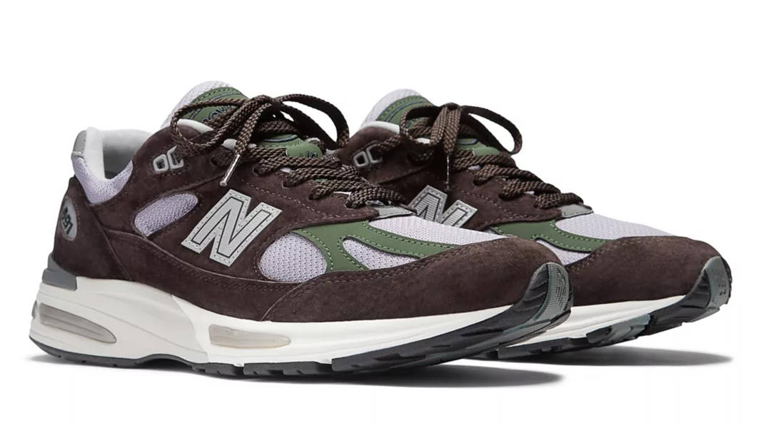 Кросівки унісекс New Balance 991V2 Made In Uk Brown (U991BP2) — фото 3