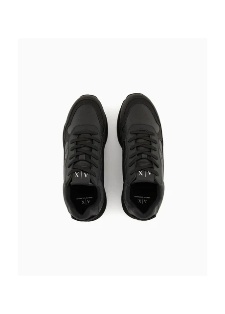Кросівки чоловічі Armani Exchange Tone-On-Tone Black (XUX205-XV869-K001) — фото 5