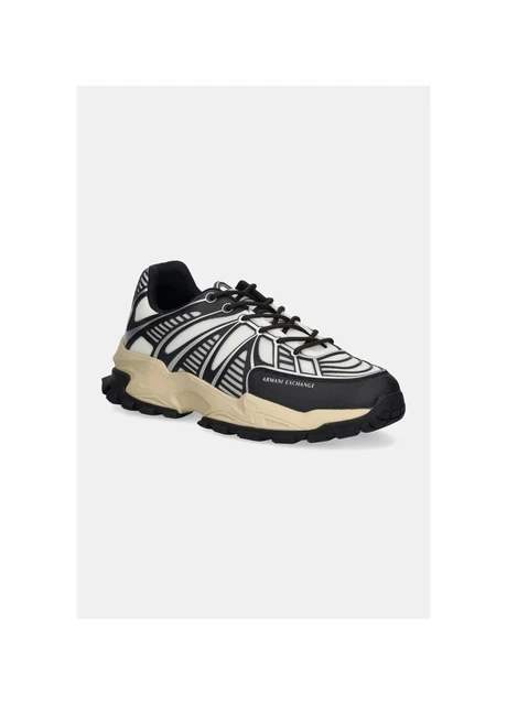 Кросівки чоловічі Armani Exchange Sneakers Grey (XUX238-XV907-U313) — фото 6