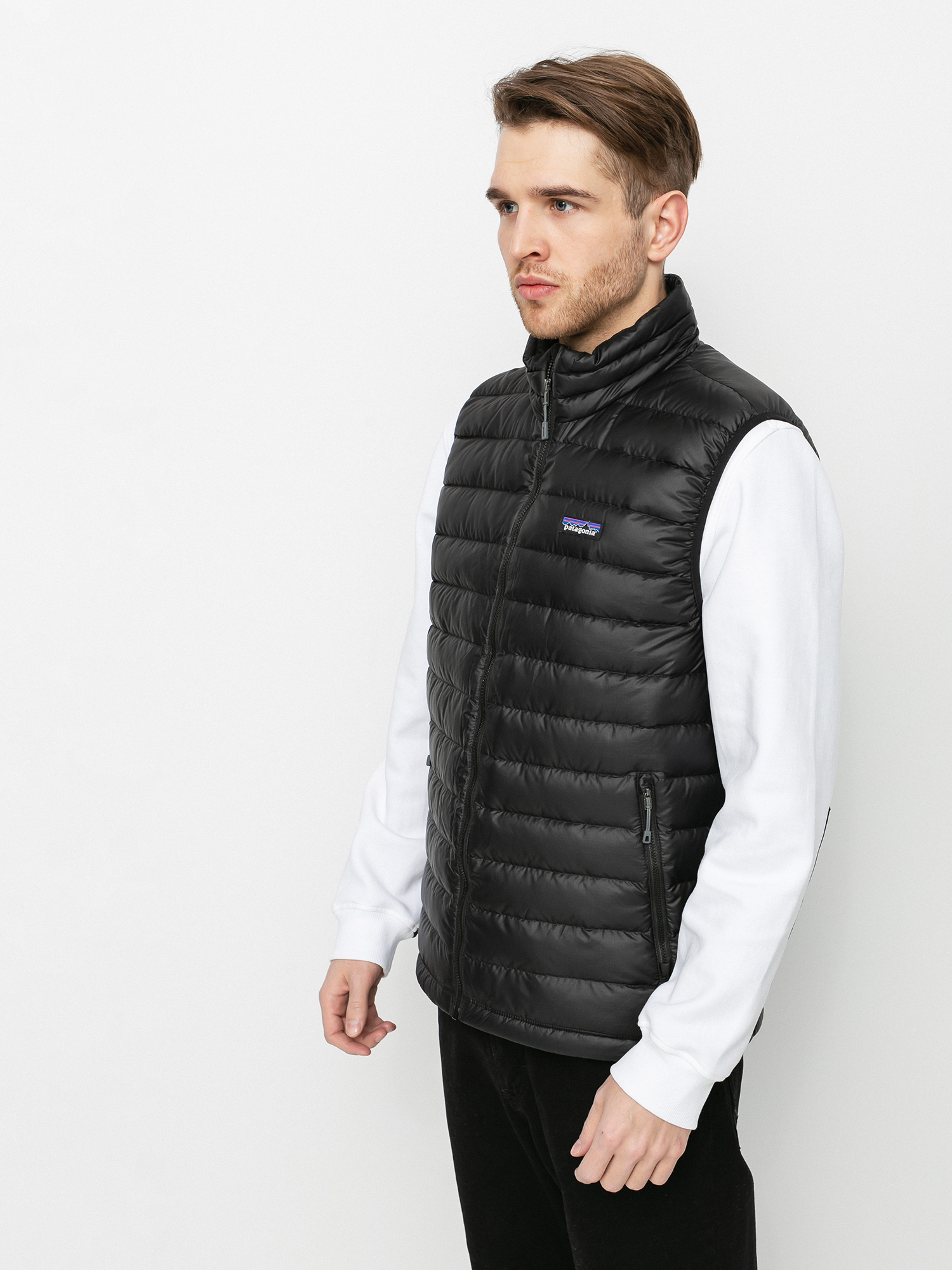 Жилетка чоловіча Patagonia Down Sweater Vest (84622BLK) — фото 4