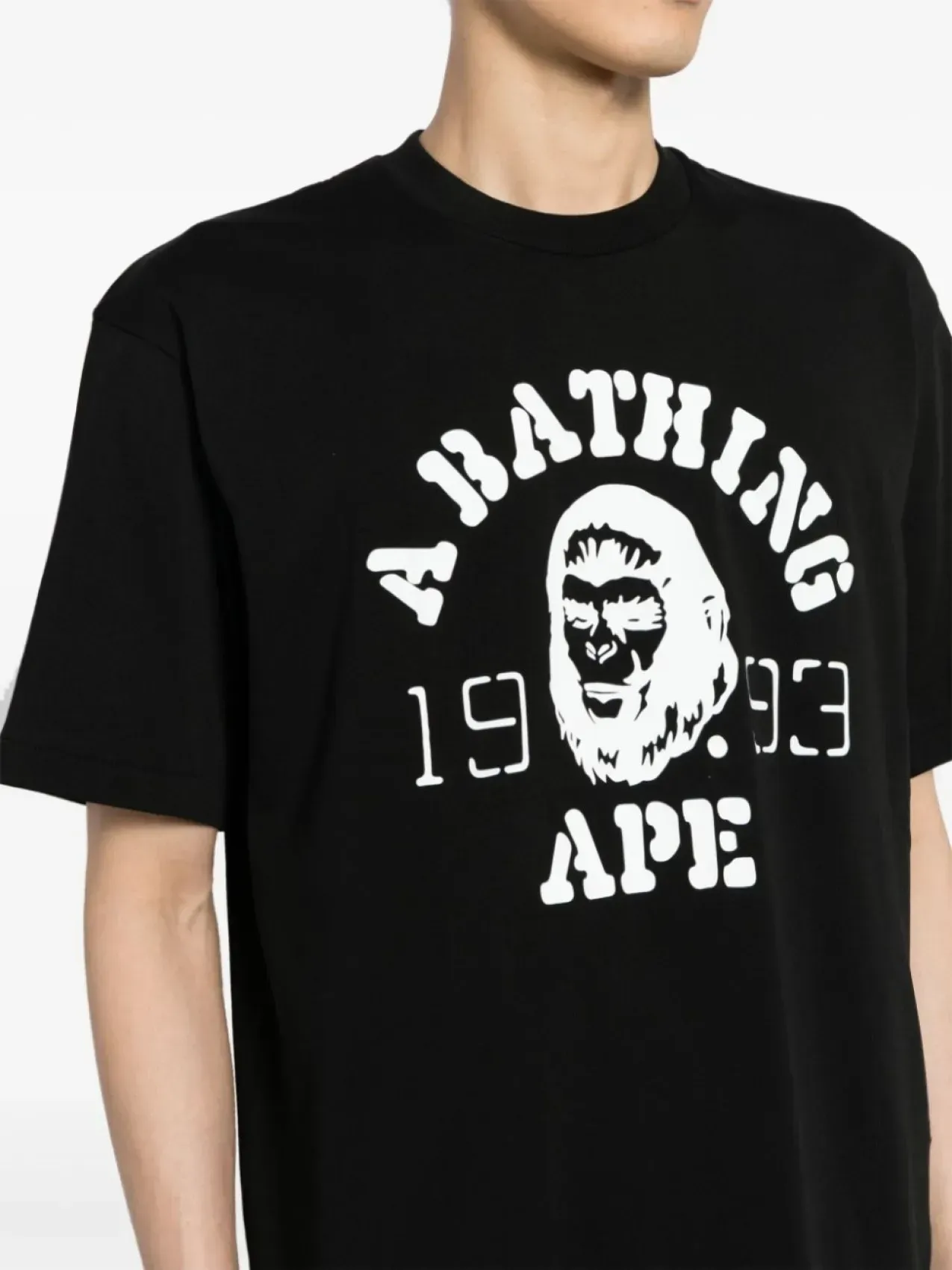 Футболка чоловіча Bape Blue Ape Head T-Shirt (001CSK221006F) — фото 5