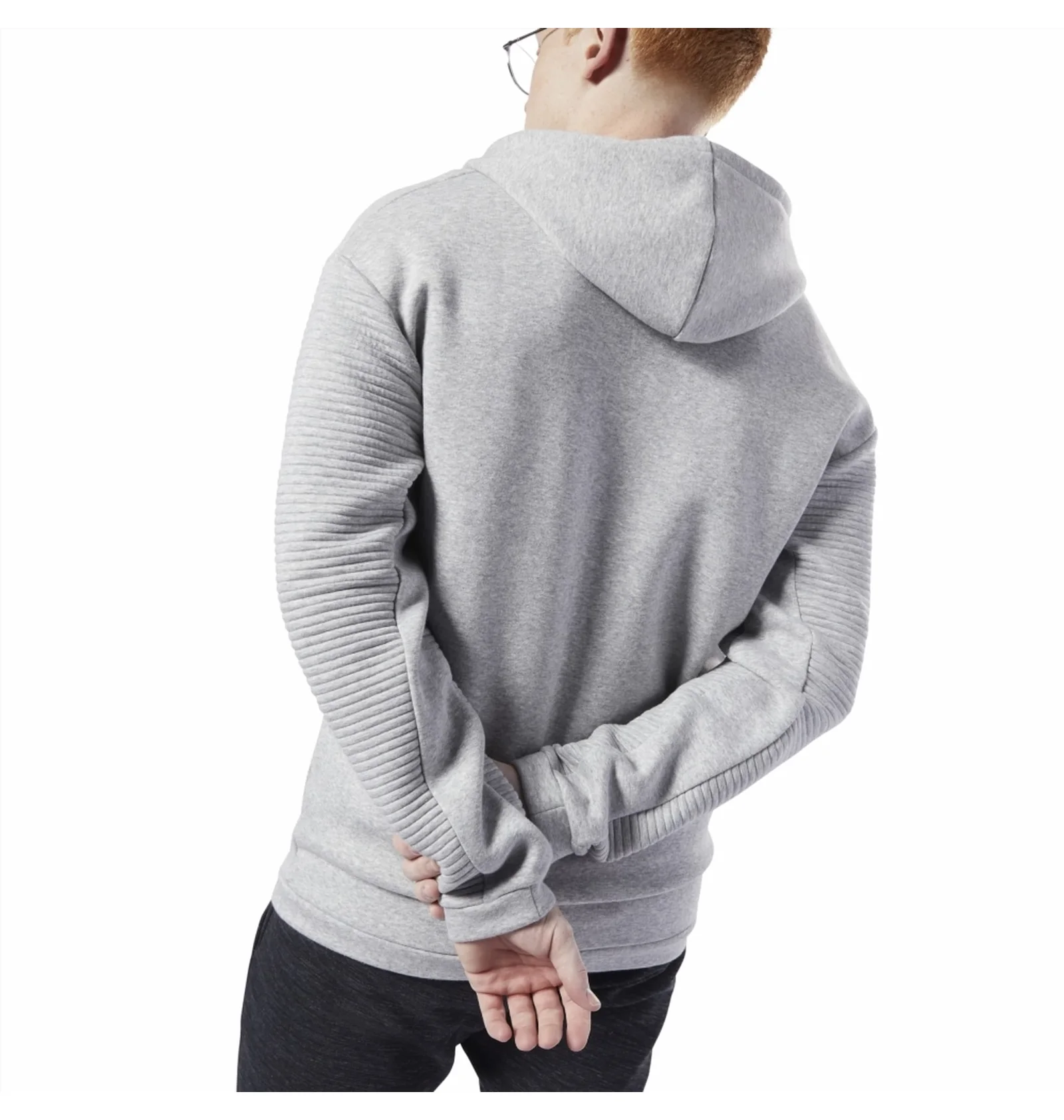 Кофта чоловіча Reebok Workout Ready Full-Zip Fleece (EC0897) — фото 9