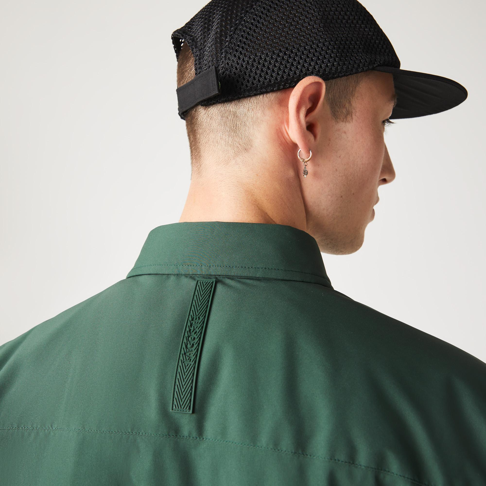 Водовідштовхувальна сорочка Lacoste Men's Overshirt Green — фото 10