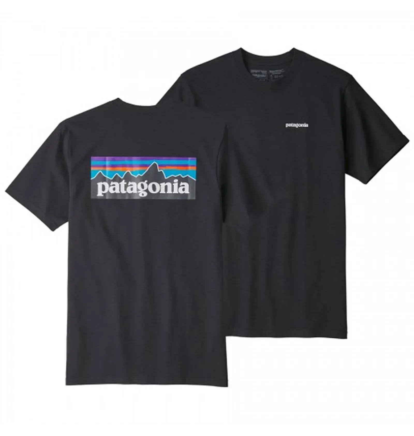 Футболка чоловіча Patagonia P-6 Logo Responsibili (38504BLK) — фото 3