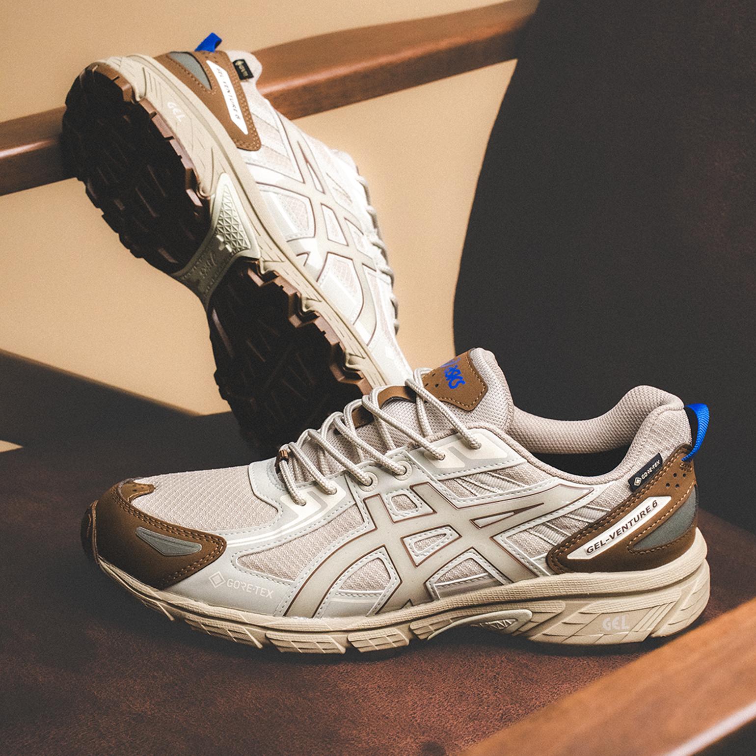 Кросівки Asics Gel-Venture 6 GTX Бежевий — фото 1